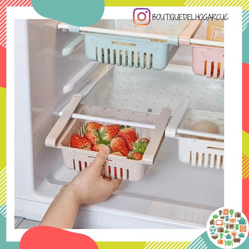 Organizador Para Nevera Con Diseño Ajustable