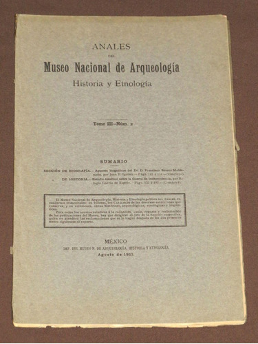 Anales Del Museo Nacional De Arqueología 1911 Núm. 2