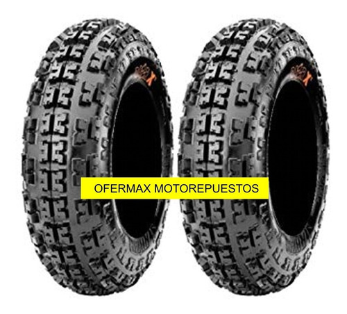 Imagen 3 de 3 de 2 Llantas Delanteras Italika Atv 150 180 250 Maxxis Razr Xc