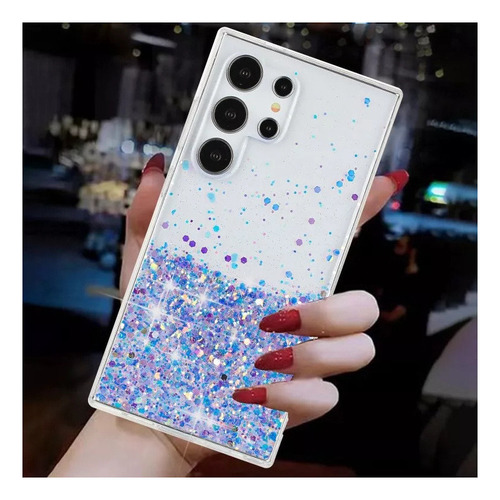 Funda De Noche Con Brillo Para Samsung, Cómoda Y 2024