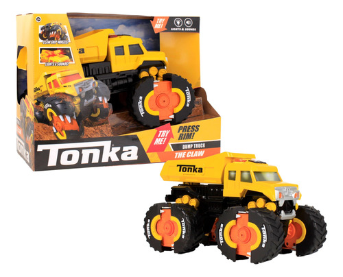 Tonka - El Camion Volquete De Garra Amarillo