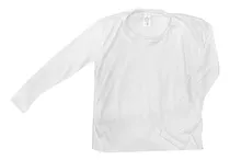 Comprar Remera Lisa Manga Larga Modal Spun P\u002Fsublimar 1 A 5 Pack X3