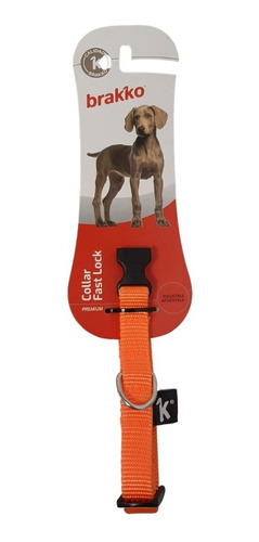 Collar Para Perros Brakko Premium Fast Lock Small