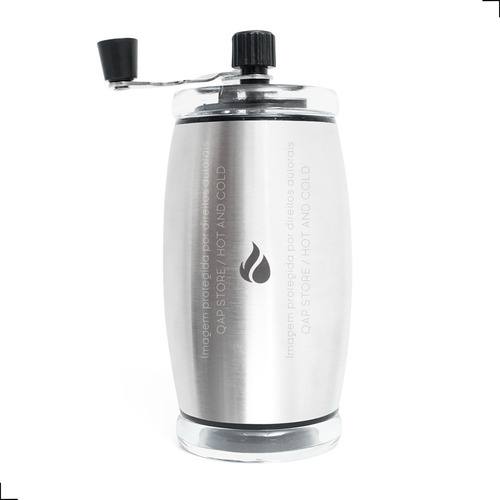 Moedor De Café Manual Grãos C/ Ajuste De Moagem Hot And Cold