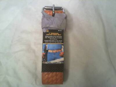 Clc E4521 2 Embossed Leather Work Belt - New In Box Ddd