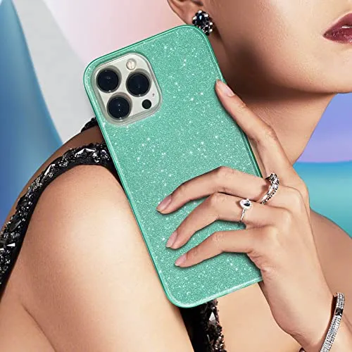 Funda Para iPhone 13 Pro Max Verde Goma Gel-02