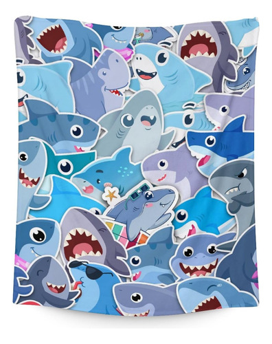 Shark Blanket Gifts - Linda Manta De 40 X 50 Pulgadas Para N