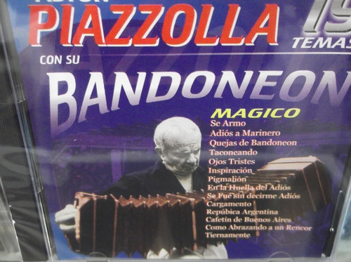 Astor Piazzolla 19 Temas Cd Nuevo Sellado