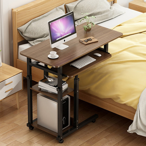 Mesa Minimalista Centro Para Computadora Con Ruedas Muebles
