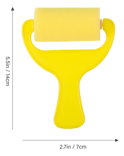 Rodillos De Pintura Tipo Esponja Brayers, Juego De 4 Rollos