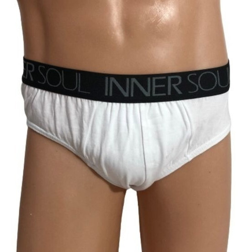 Slip Inner Soul 4009 100%  Algodon Con Elastico Cintura