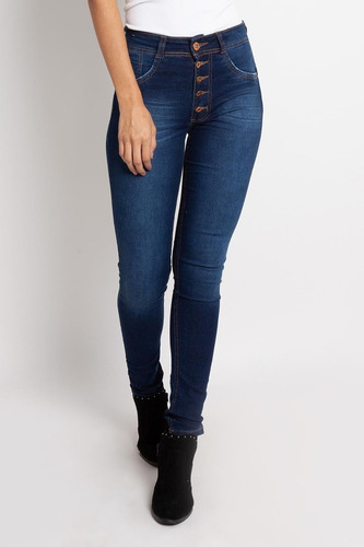 Calça Jeans Feminina Skinny Biotipo Azul
