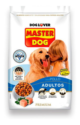 Alimentos Para Perros Master Dog Pollo 18kg( 1 Un)-super