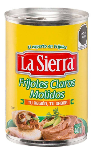 Frijoles La Sierra Claros Molidos 440g