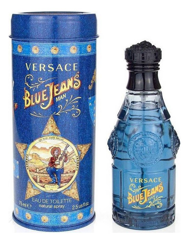 Perfume Hombre Versace Blue Jeans Edt - mL a $2520