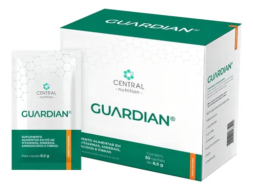 GUARDIAN® 8,5g 30 Sachês em pó Central Nutrition Sabor Tangerina