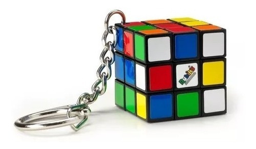 Imagen 3 de 6 de Cubo Rubiks 3x3 Llavero Original Cubo Magico Rubik Prm