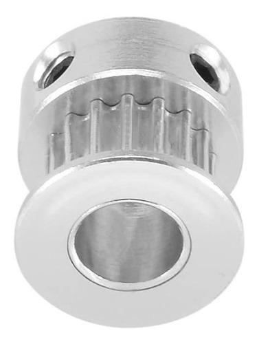 2 Peças Polia Gt2 16 Dentes Furo 5mm P/ Correia Largura 6mm