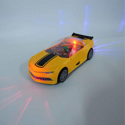 Reloj Eléctrico Universal Up Toy Car Racing Con Música Color