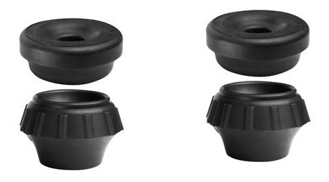 Imagen 5 de 6 de Kit Cazoletas Traseras Y Bujes Eje Trasero Gol Trend- 4 Pzas