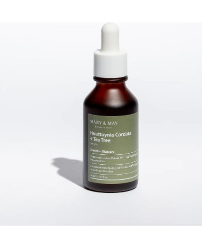 Mary&may Houttuynia Cordata + Tea Tree - Serum Antiacne Momento De Aplicación Día/noche Tipo De Piel Grasa/mixta