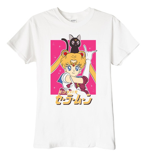 Polera Sailor Moon Serena Y Luna Anime Poleradicto