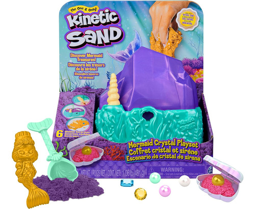 Kinetic Sand Sirena Arena Sensorial Magica Cinetica Juguete