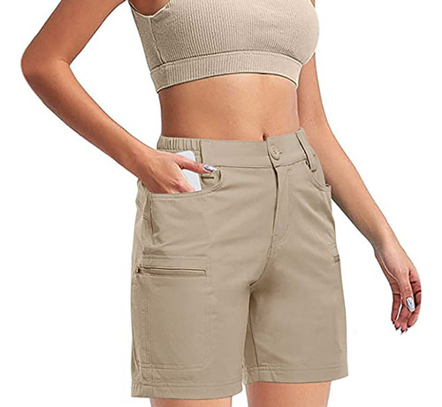 Pantalones Cortos Deportivos Para Mujer Senderismo Golf [u]