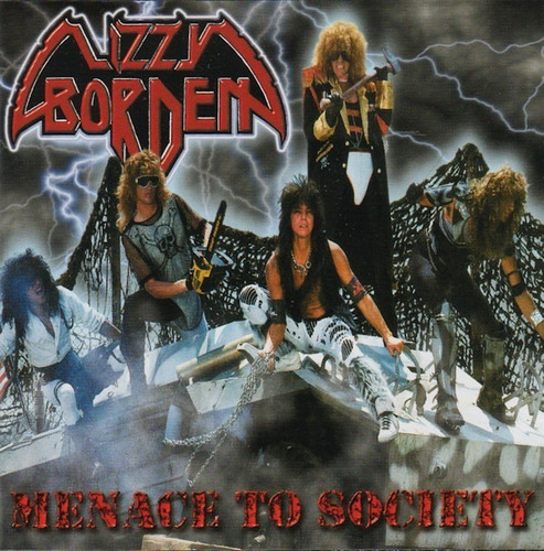 Lizzy Borden Menace To Society Cd Nuevo