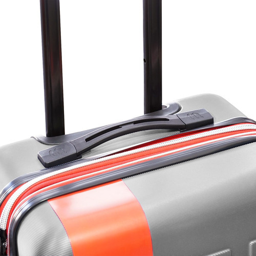 Valija Wilson Carry On Chica Cabina 18pu Viaje Maleta Balija Color Plata Lisa