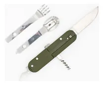Comprar Navaja Camping Multiuso C\u002Ftenedor Y Cuchara 5 En 1