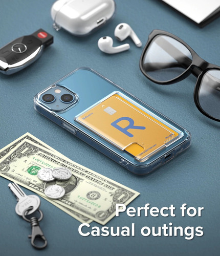 Rosario Funda Ringke Fusion Car iPhone 13 Clear Premium