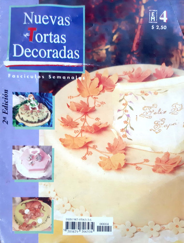 Revista Nuevas Tortas Decoradas N°4 Año 2000 #