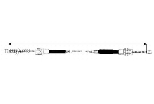 Chicote Freno Trasero Ford F-150 1985 - 1996 5.8l Cahsa