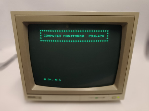 Philips Computer Monitor 80 (bm7513/001) 1985