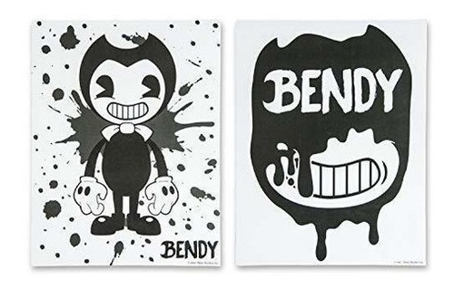 Bendy Y La Maquina De Tinta Carteles - Juego Oficial De 2 C