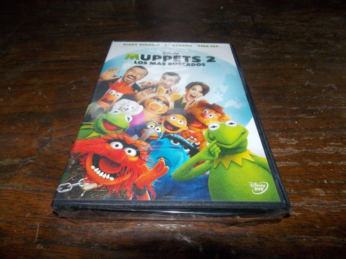 Dvd Original Muppets 2 Los Mas Buscados - Gervais - Sellada!