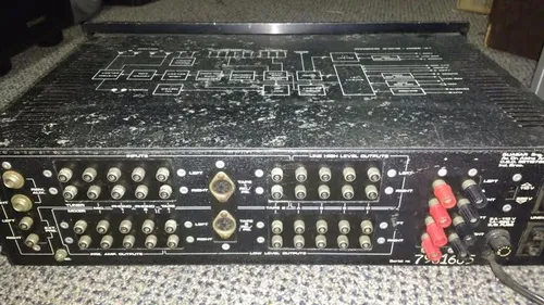 Amplificador Quasar Qa-5500 Original Da Época (Usado)