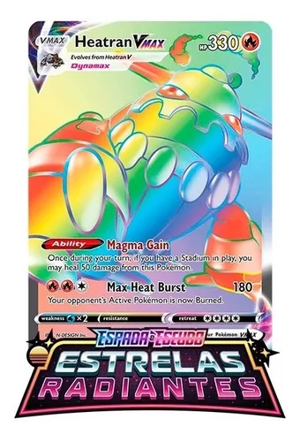 Carta Pokémon Ultra Rara Com Muita Vida Hp Alto Vmax Copag em Promoção na  Americanas