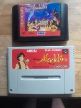 Comprar Aladdin Lote Juegos Snes\u002Fsega Genesis Físico Japón\u002Fusa