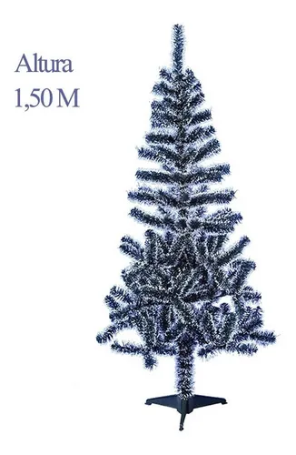 Árvore De Natal Pequena 1,50m Nevada Com 220 Galhos Árvore De Natal Pequena 1,50m Nevada Com 220 Galhos