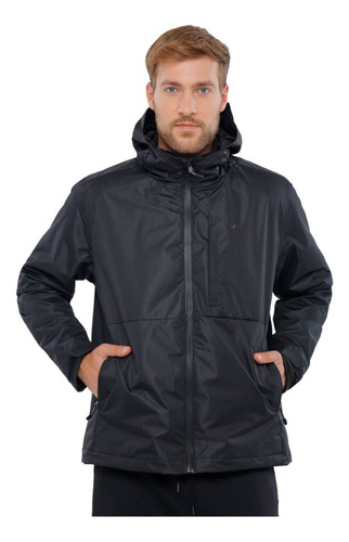 Campera Impermeable Montagne Viggo 3en1  Polar Desmontable 