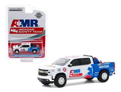 Greenlight 1:64 2020 Chevrolet Silverado Camioneta Amr Color Blan