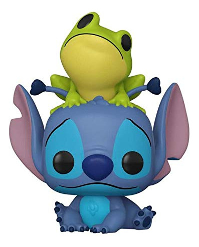 Figura De Acción Funko Pop Lilo Y Stitch Stitch Con Rana