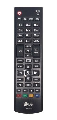 Control Remoto Tv LG Smart Original LG Akb 74915324