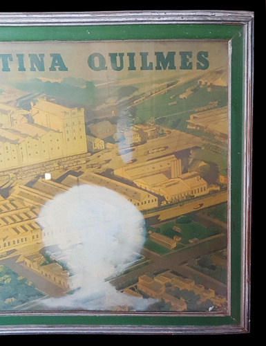 Imagen 5 de 8 de Antiguo Cartel Publicitario Cervecería Quilmes. 1936. 23197