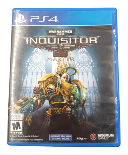 Warhammer Inquisitor Martyr  Ps4 ¡envío Inmediato!