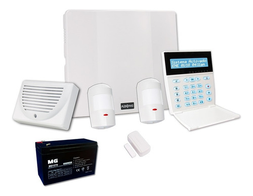 Alarma Para Casa O Departamento 7 Zonas Kit - Inalámbrico