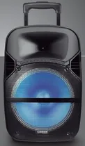 Comprar Parlante Bafle Potenciado Crown Mustang Bluetooth Djs-1201bt Color Negro