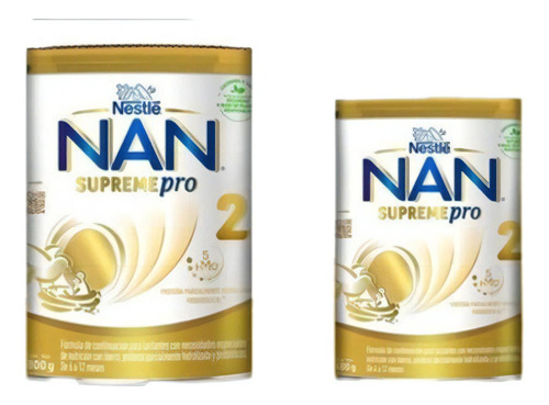 Pack X2 Fórmula Infantil Nan Supreme Pro 1.2kg